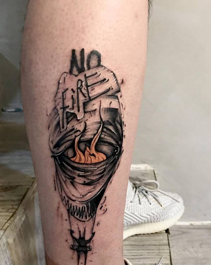 hahah纹身图片_几何纹身图案