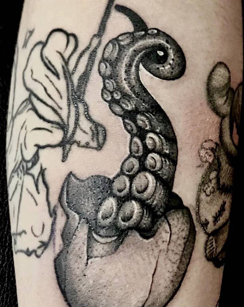 须纹身图片_水彩纹身图案