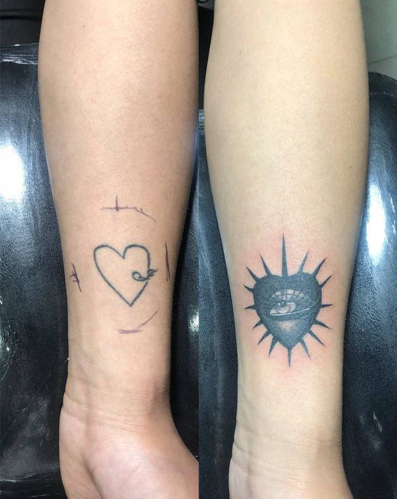 遮盖纹身图片_手臂纹身图案