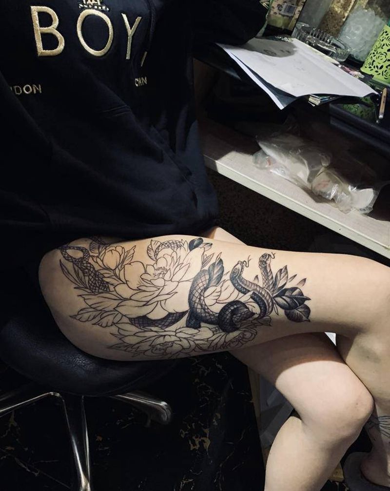 2020纹身图片_肩部纹身图案