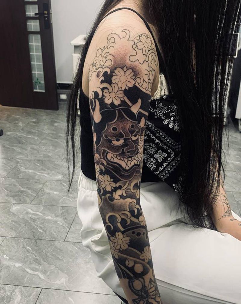 老传统纹身图片_手臂老传统纹身图案