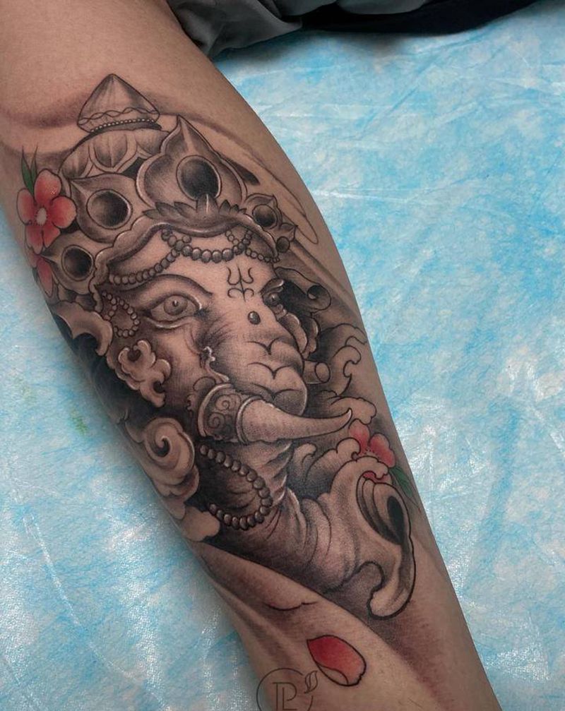 象神纹身