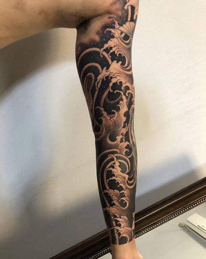 添加手臂内侧纹身图片_手部手臂新传统老传统纹身图案