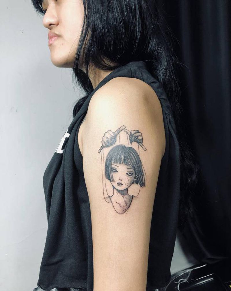 小图一个纹身图片_手臂纹身图案