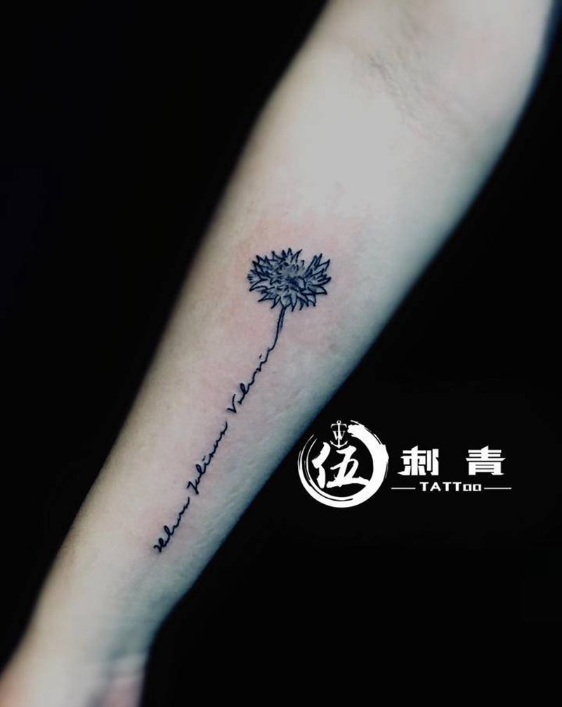 英文纹身图片_手臂纹身图案