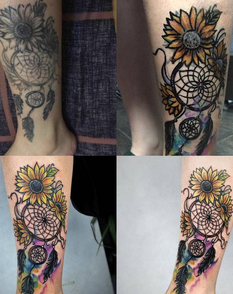 修改纹身图片_腿部纹身图案