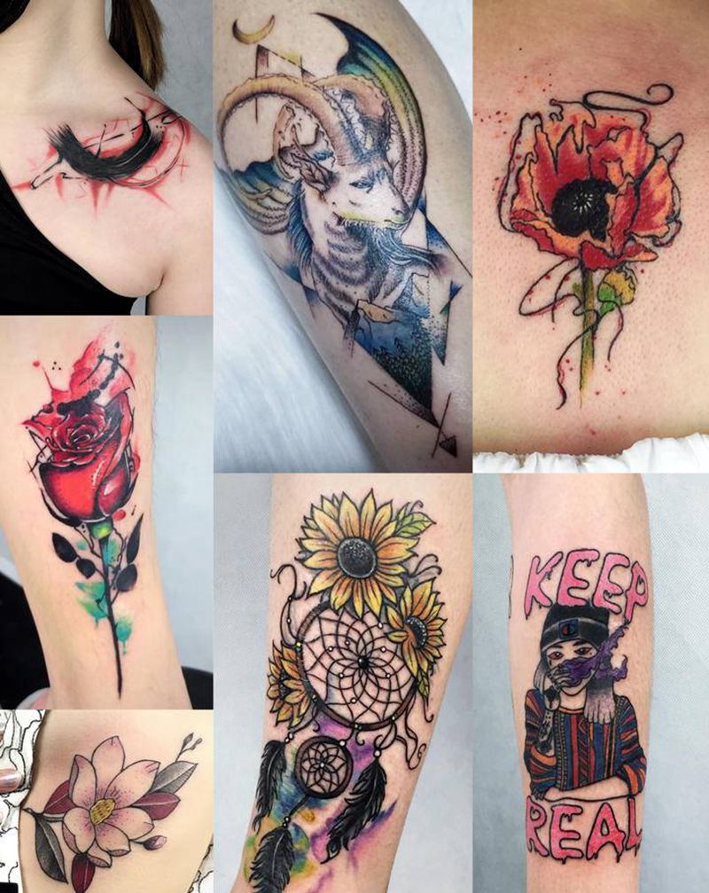 部分作品纹身图片_Old School纹身图案