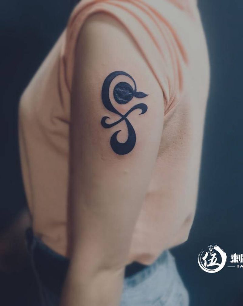 娜美同款纹身图片_手臂纹身图案