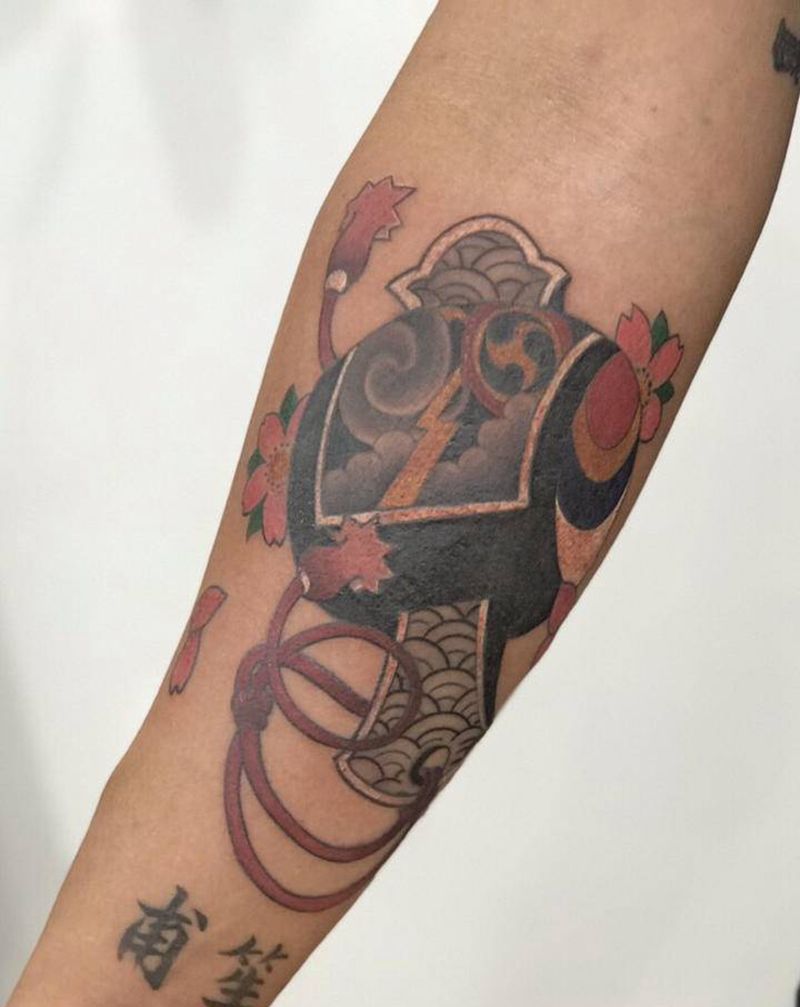 #遮盖#今日作品更新#福锤#纹身图片_手部老传统福锤纹身图案