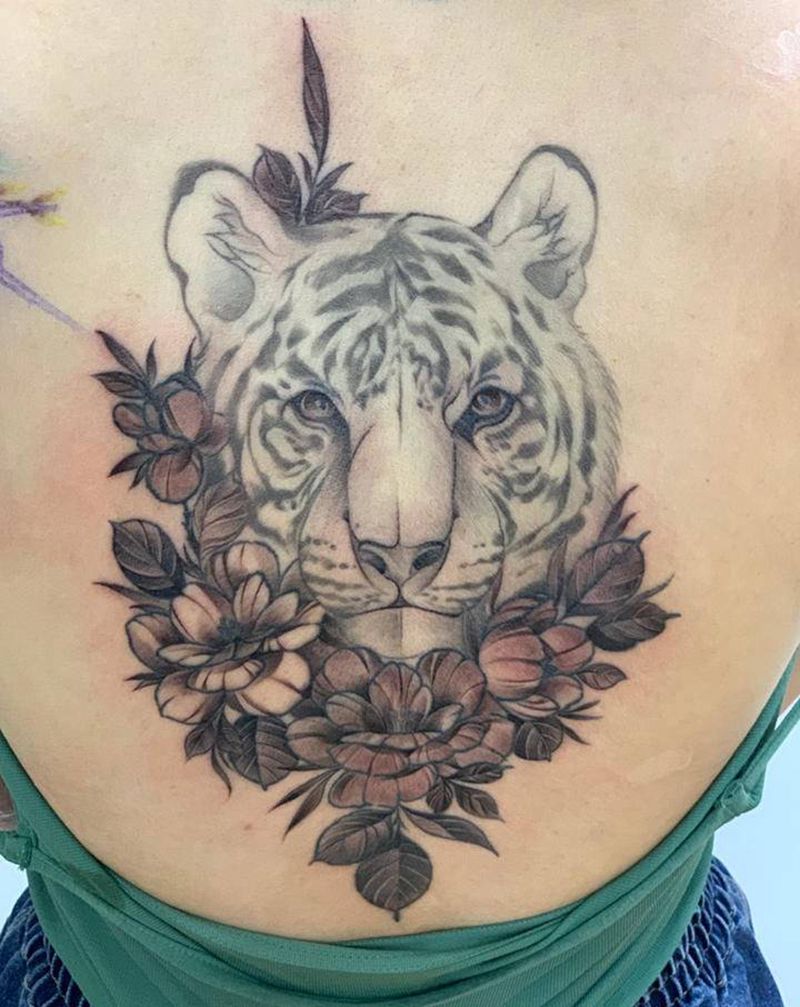 今日作品更新#素花 老虎