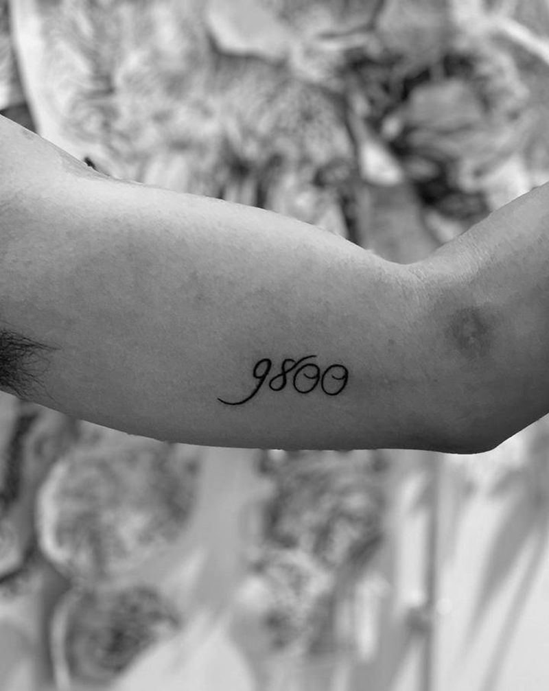 今日作品更新#9800#纹身图片_花体字纹身图案