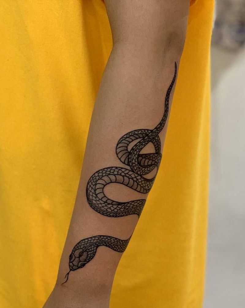 今日作品 old school纹身图片_Old School纹身图案