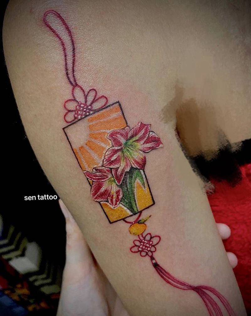 幸运福纹身图片_New School欧美写实纹身图案