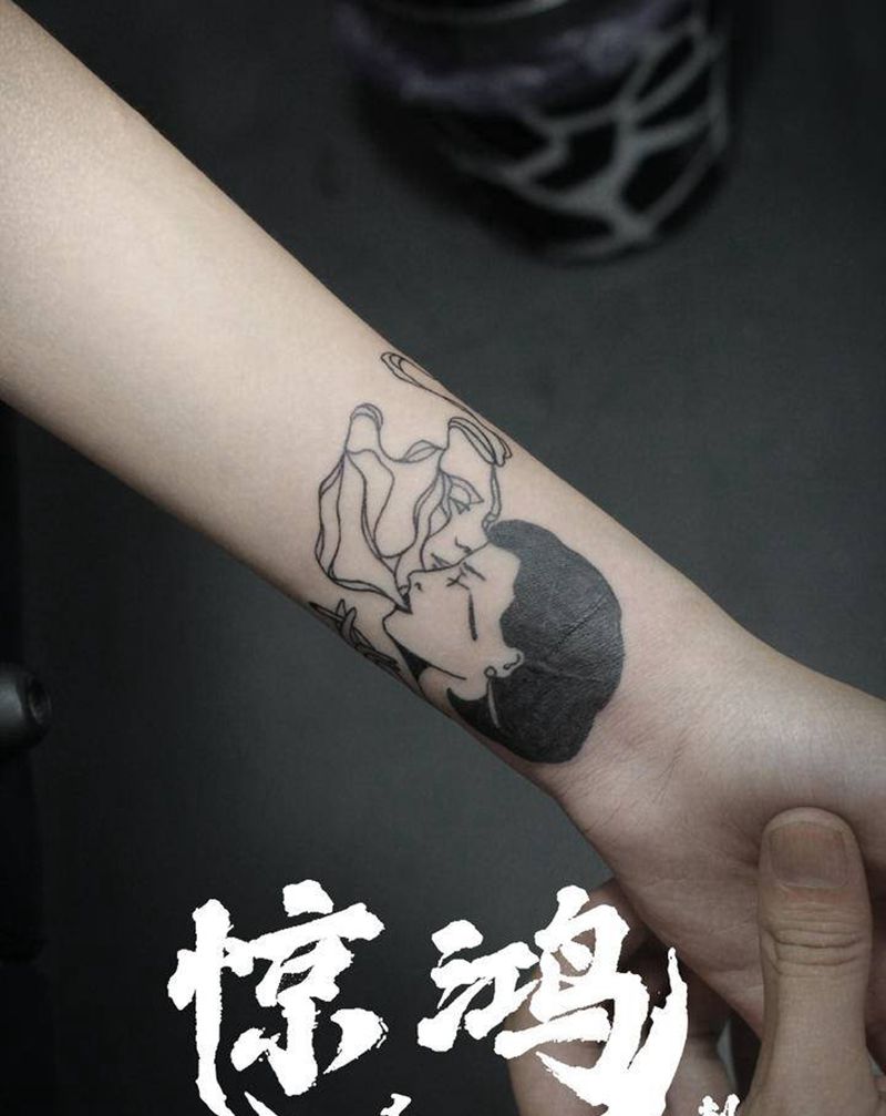 遮盖作品纹身图片_手臂纹身图案