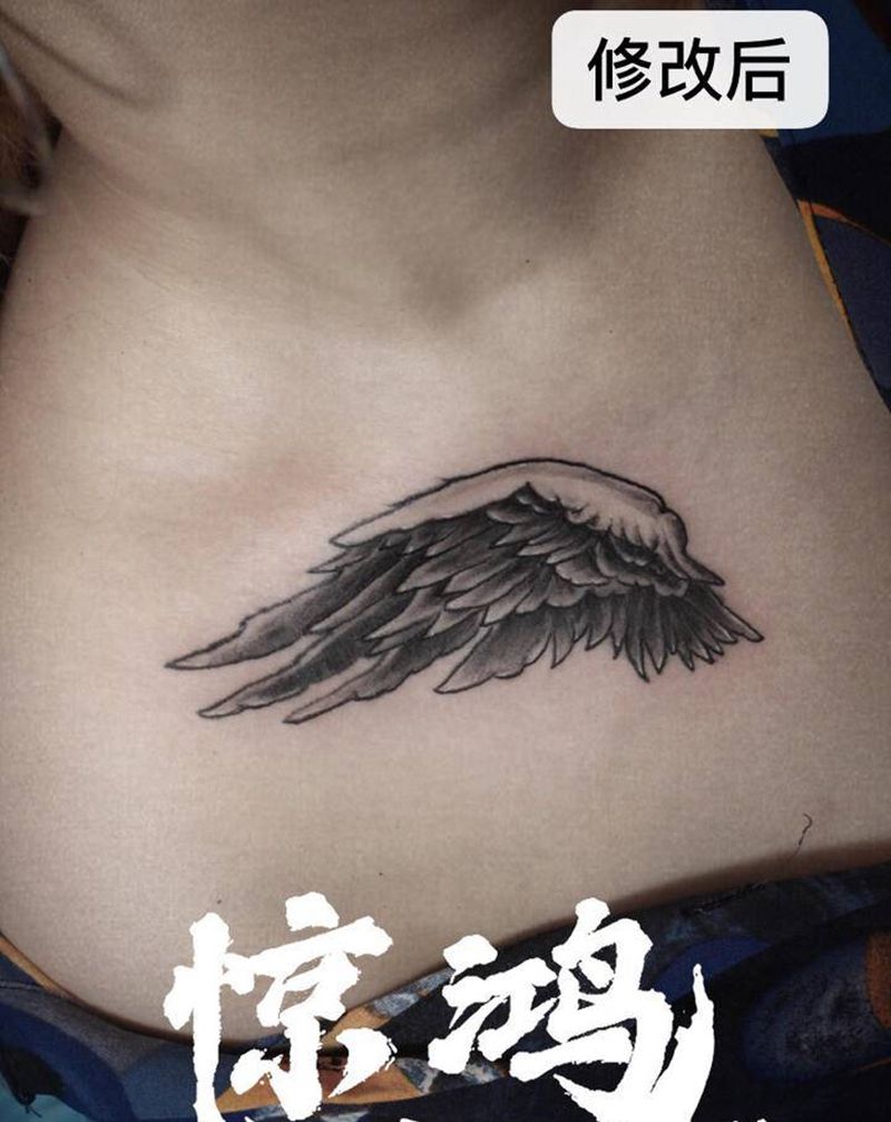 修改纹身图片_胸部纹身图案