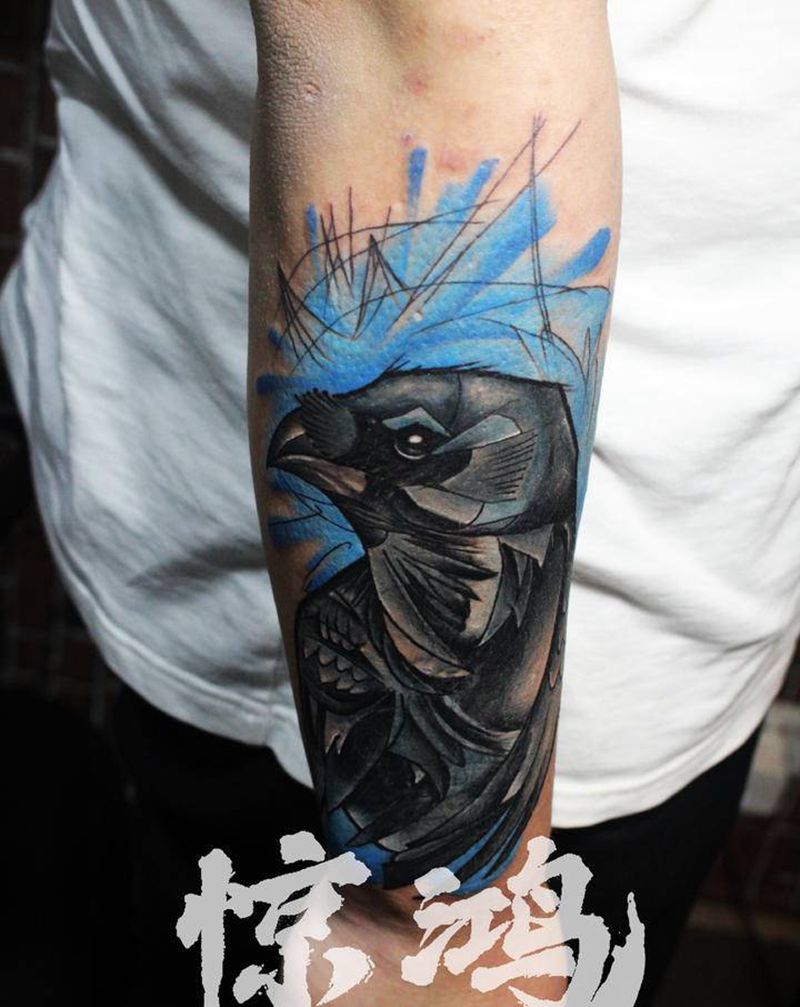 遮盖作品纹身图片_手臂纹身图案