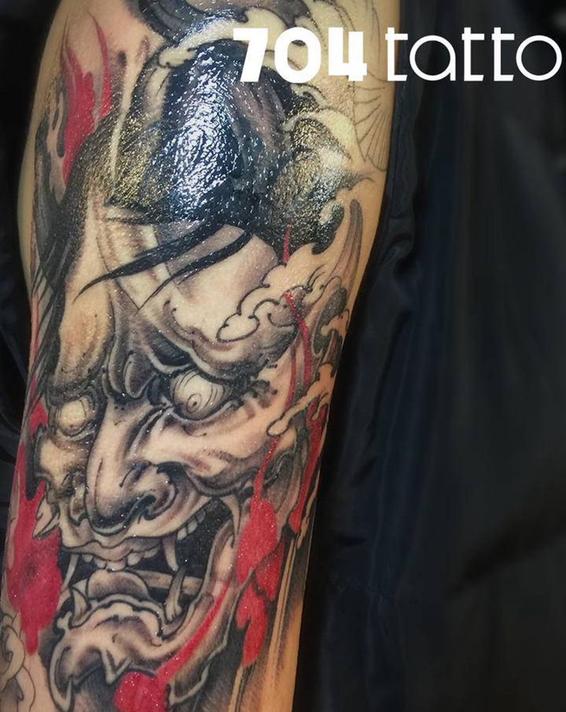 般若纹身图片_老传统纹身图案