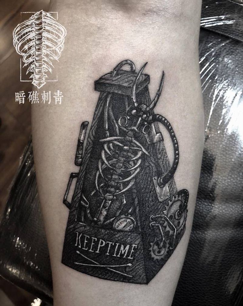 freehand纹身图片_暗黑纹身图案