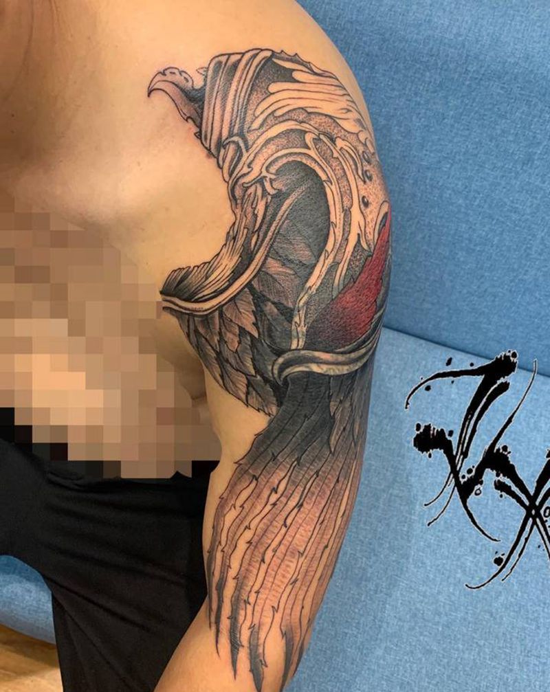 遮盖纹身图片_点刺纹身图案