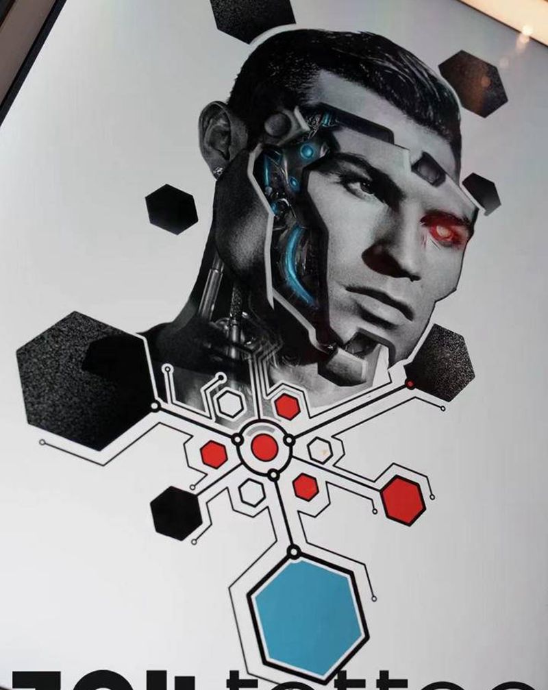 手稿纹身图片_欧美写实纹身图案