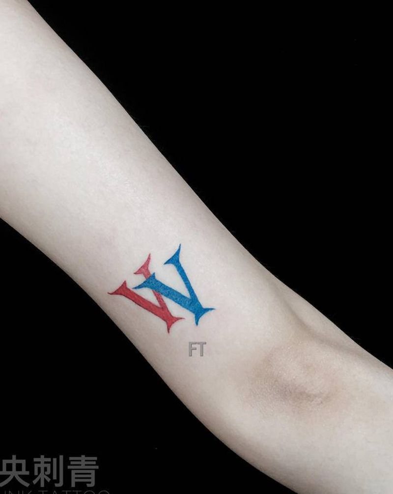 小清新大意义纹身图片_手臂纹身图案