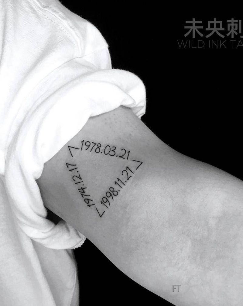 爱意满满纹身图片_手臂纹身图案