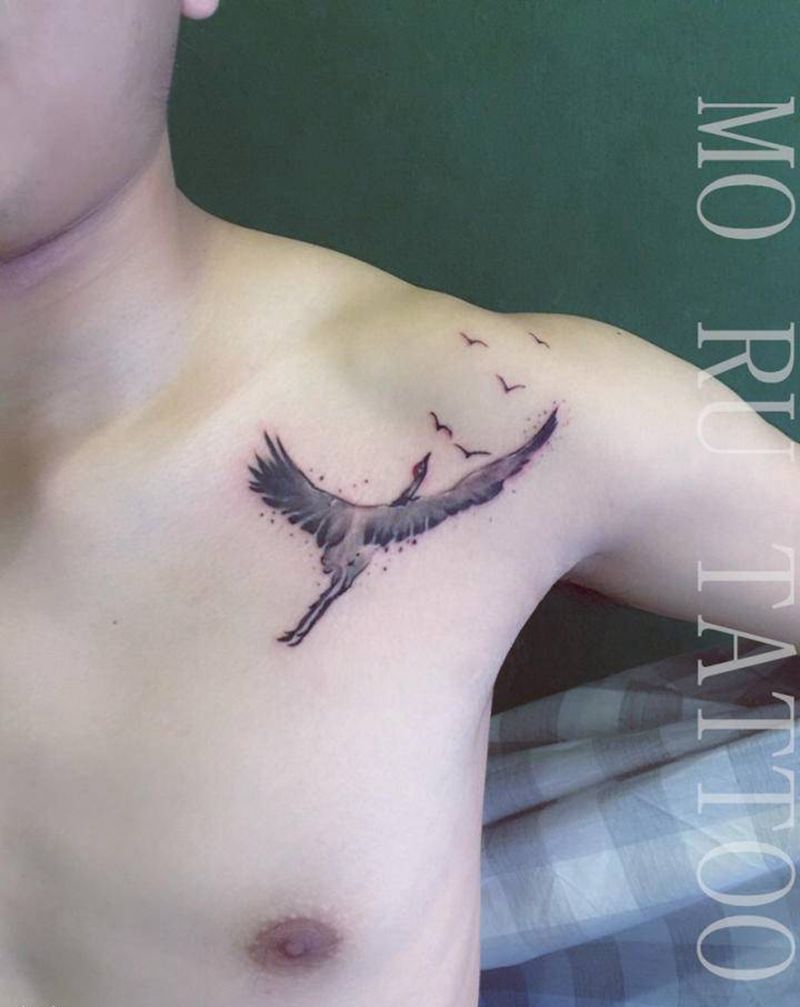 小清新纹身图片_手臂纹身图案