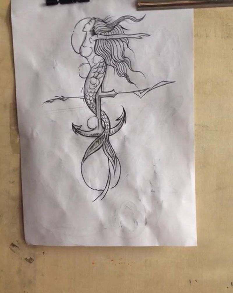 绘画作品纹身图片_新传统纹身图案