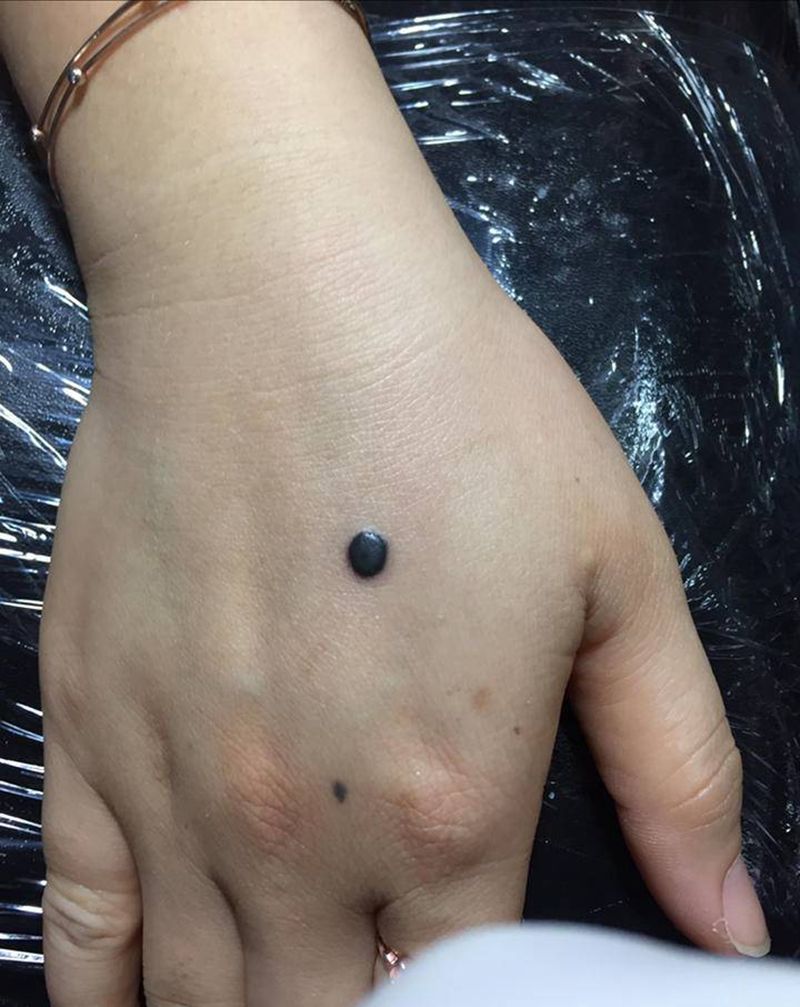 遮盖纹身图片_手部纹身图案