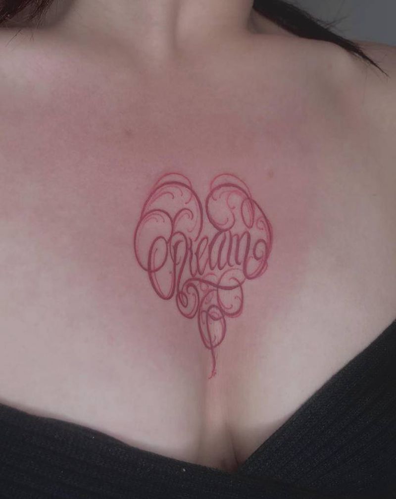 花体字纹身图片_花体字纹身图案