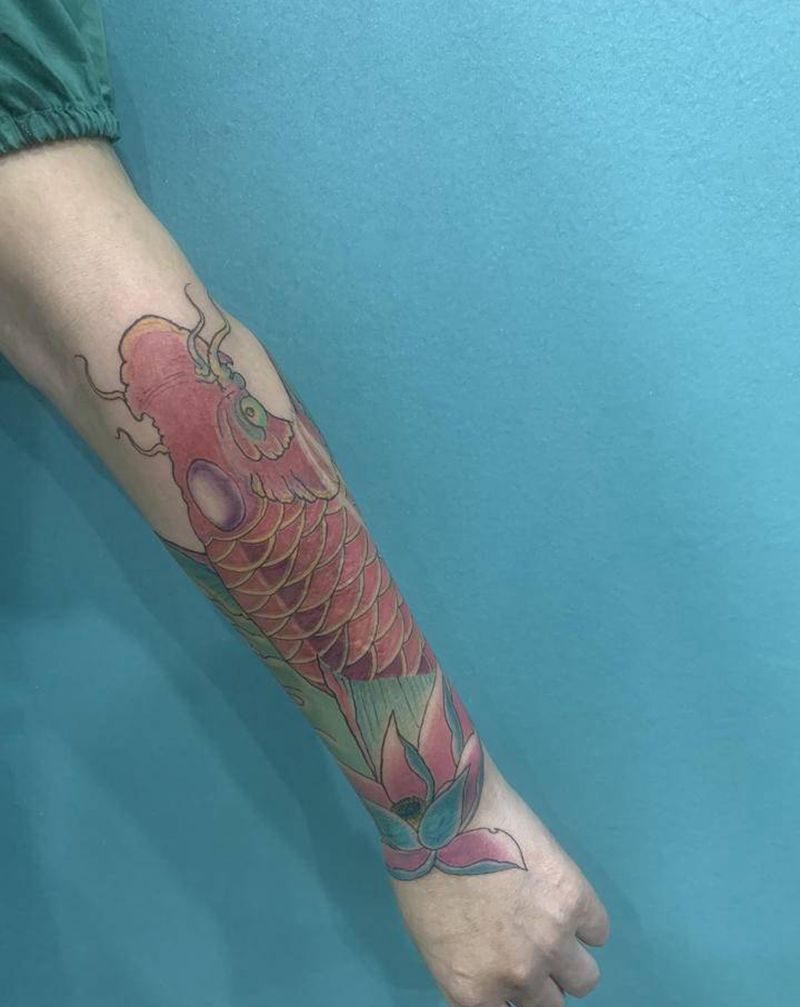 遮盖疤痕纹身图片_手臂新传统纹身图案