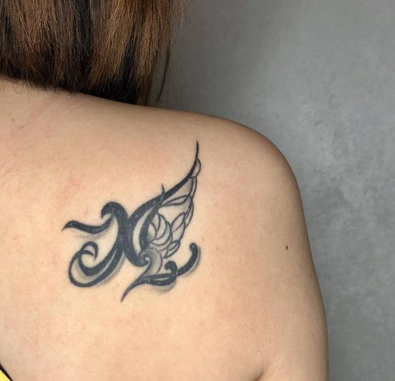 遮盖纹身图片_清新纹身图案