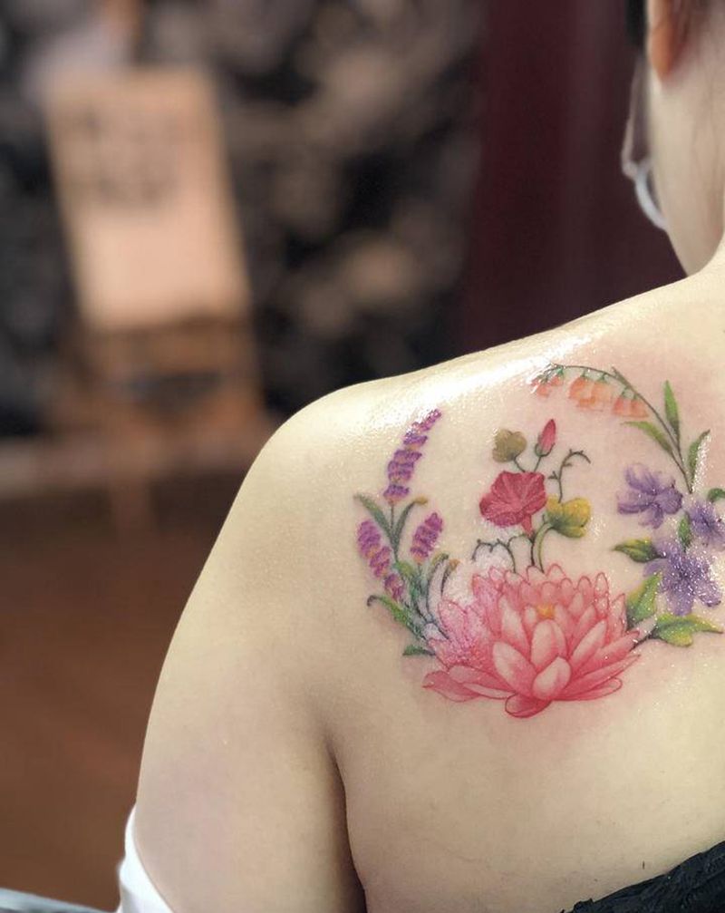 ⭕️纹身图片_背部纹身图案