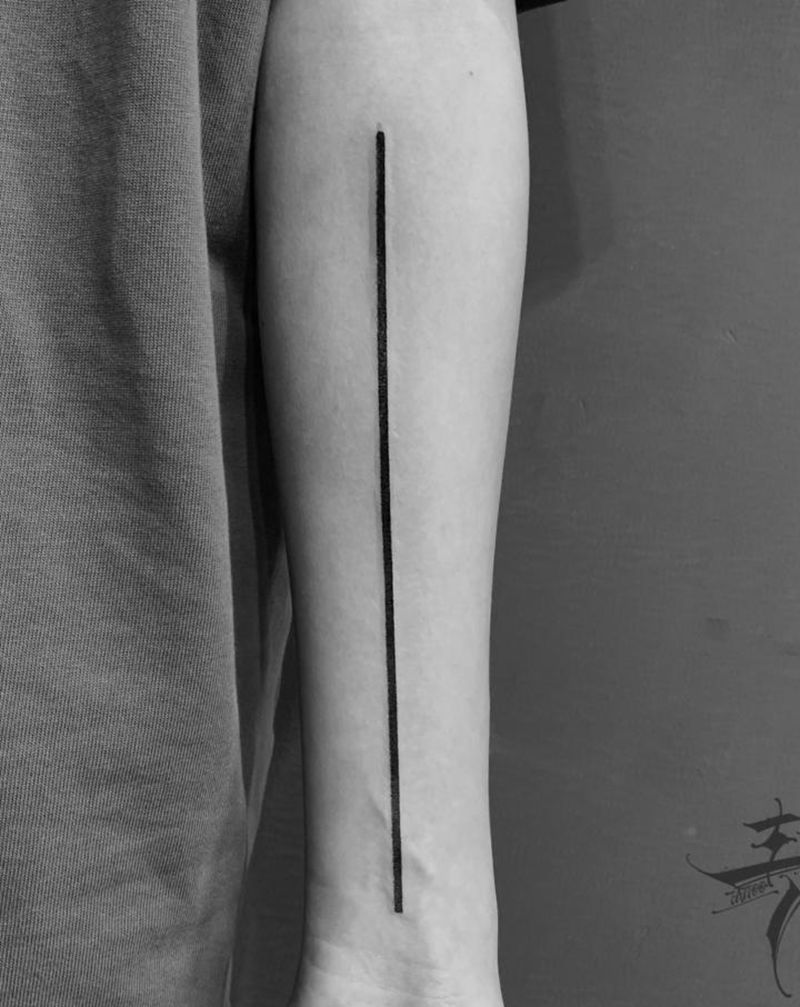 极·简纹身图片_手臂纹身图案
