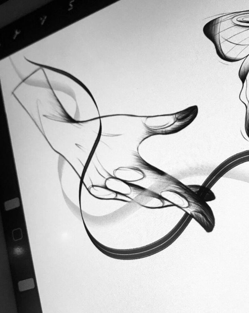 可约稿/纹身图片_胸部背部纹身图案