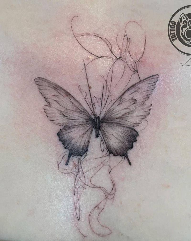 客带图 单针小蝴蝶