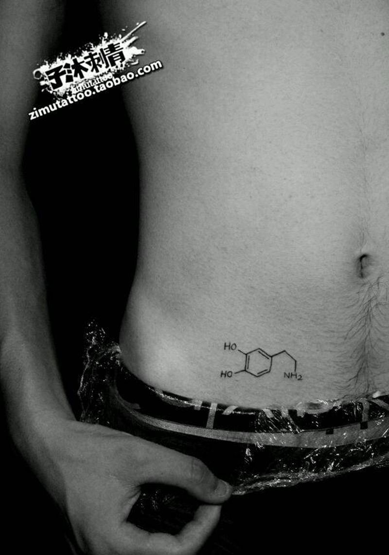 小清新文字集合纹身图片