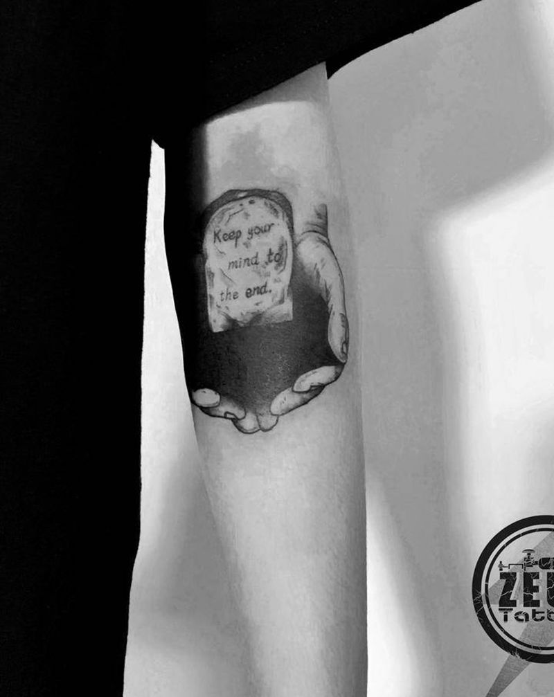 遮盖纹身图片_手臂遮盖暗黑纹身图案