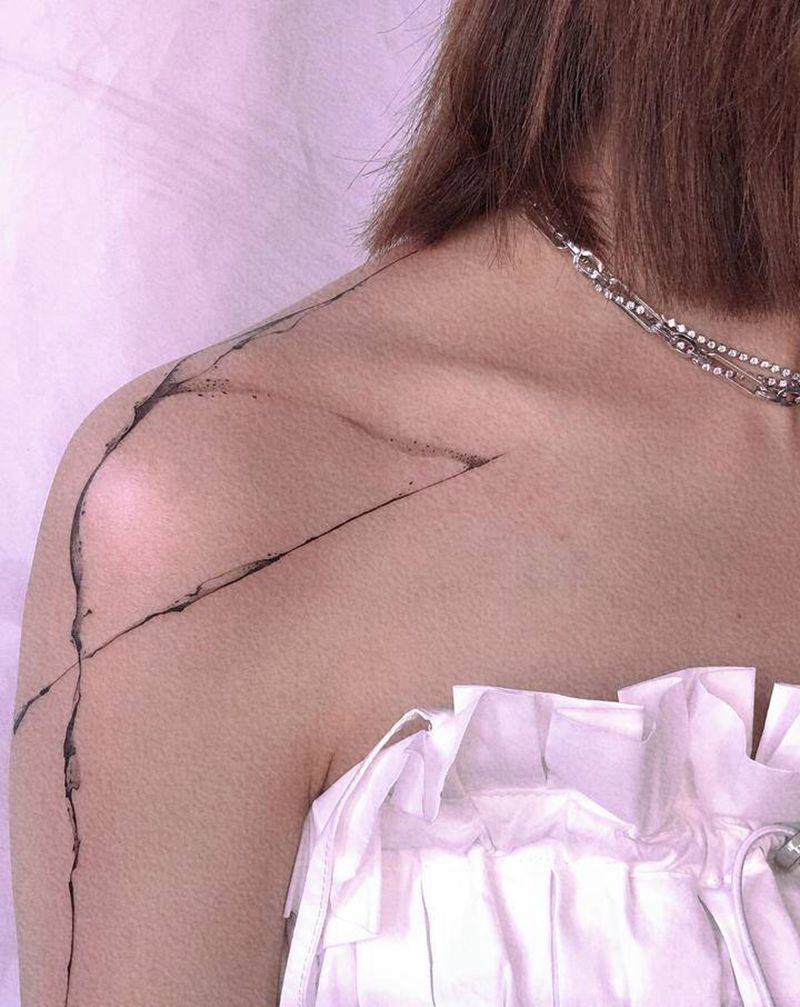 ink纹身图片_水墨纹身图案