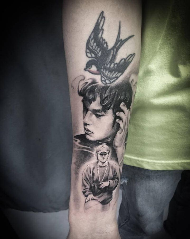 jay纹身图片_欧美写实纹身图案