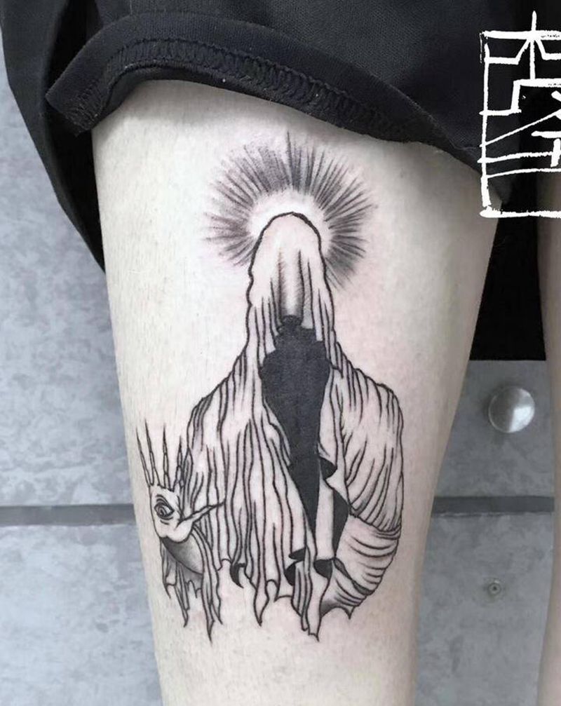 暗黑斗篷纹身图片_手臂手部New SchoolOld School纹身图案