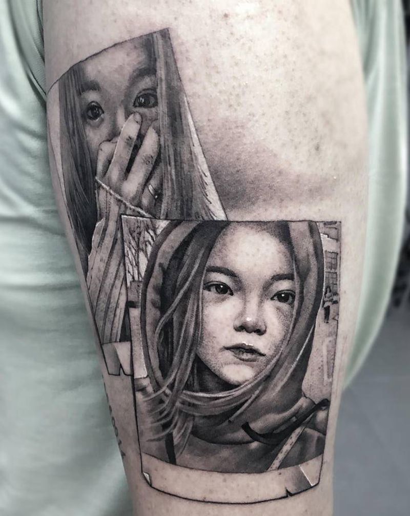 gf纹身图片_欧美写实纹身图案