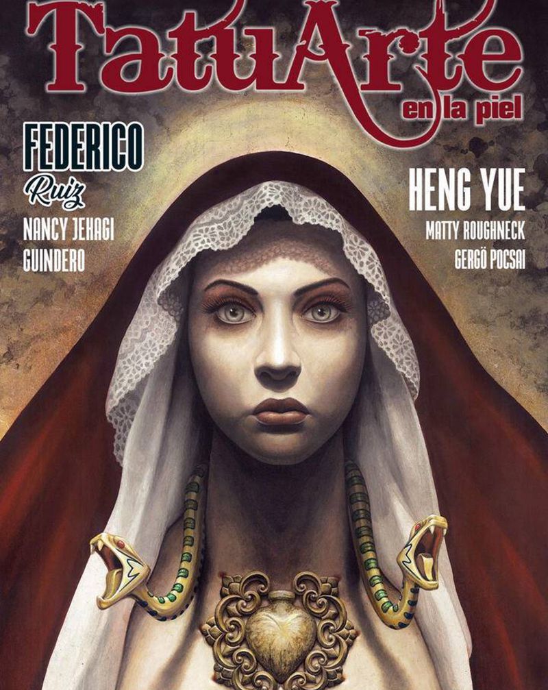 .纹身图片_背部手臂新传统欧美写实纹身图案