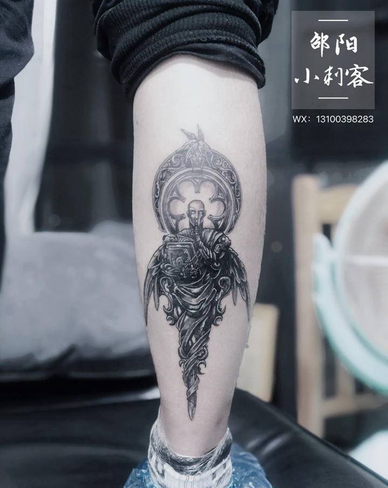 我也不知道纹身图片_脚部纹身图案