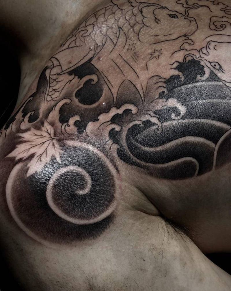 新传统雾面纹身图片_新传统纹身图案