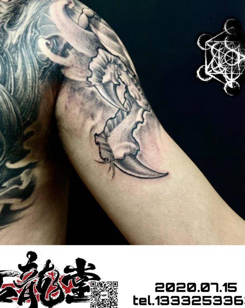 龙纹身图片_新传统纹身图案