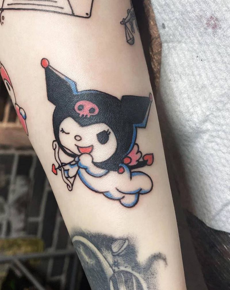 库洛米纹身图片_手臂Old SchoolNew School纹身图案