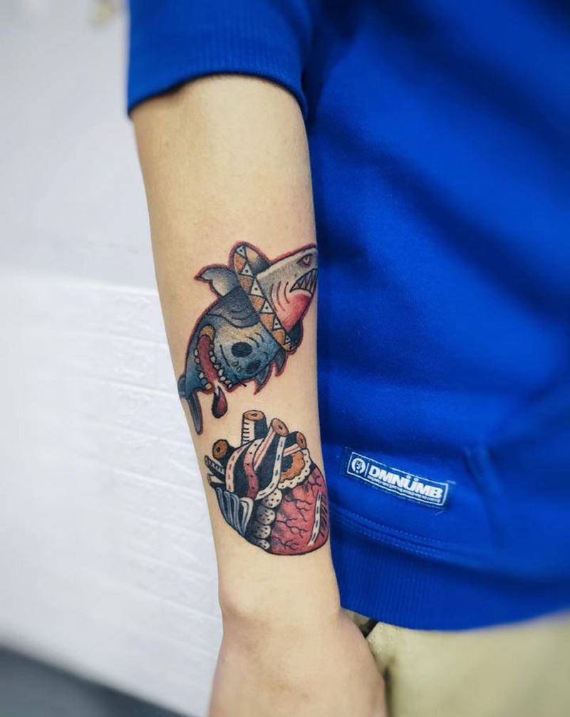 欧美小图纹身图片_手部手臂纹身图案