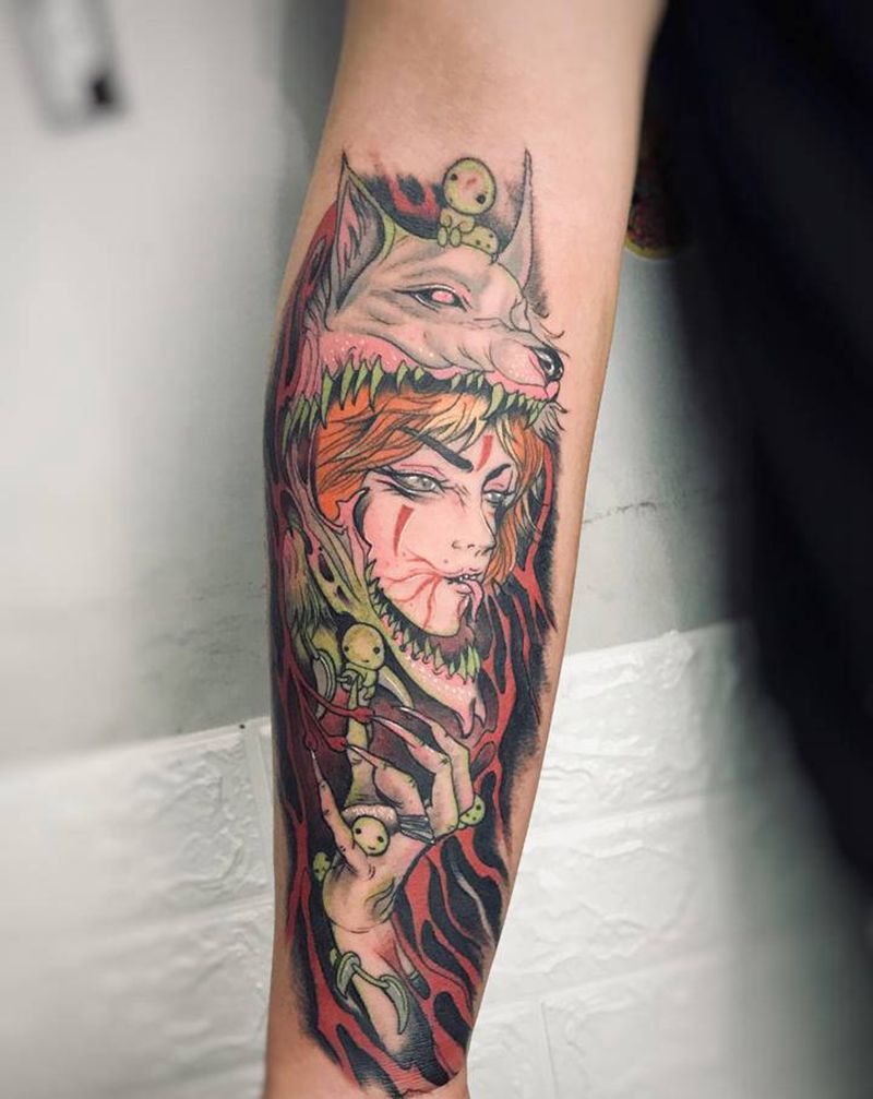 日式动漫纹身图片_手部手臂新传统Old School纹身图案