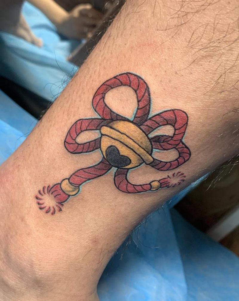 零儿响叮当纹身图片_Old School纹身图案